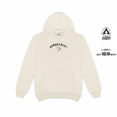 Aerostreet Hoodie Old School Krem Sweater Jumper CBAAA S