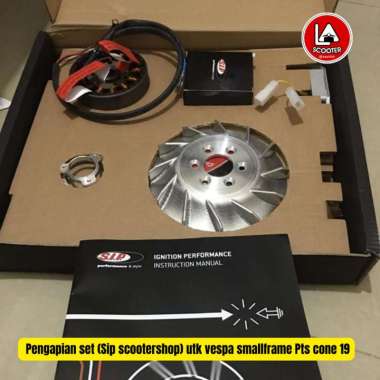 Pengapian set (Sip scootershop) utk vespa smallframe cone 19