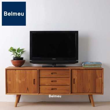 FULL KAYU JATI - Kirana Furniture Meja Makan / Meja Kerja - Calvin Buffet Mark