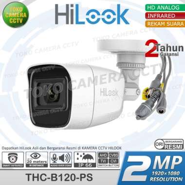 CAMERA CCTV HILOOK 2MP AUDIO 1080P KAMERA CCTV OUTDOOR HILOOK 2MP MIC