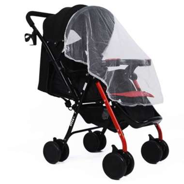 Labeille A919 Baby Stroller Otta Reversible Handle Kereta Dorong Lipat Bayi Anak Black