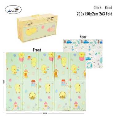 Labeille Baby Playmat Playmate Premium Tebal Karpet Matras Bayi Anak LF 200x150x2cm 263