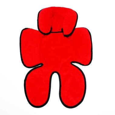 Labeille Baby Seat Pad Pillow Alas Stroller Bantal Kereta Dorong Bayi Red