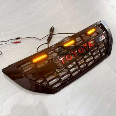 Grill Innova 2014 - 2015 Grand Barong Gr Led Plastik ABS black