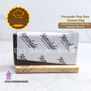 Mercolade Flexy Dark Chocolate REPACK 500gr/ Coklat Batangan