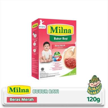 Milna Bubur Bayi Beras Merah 120 gram
