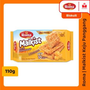 Roma Biskuit Malkist Keju Panggang