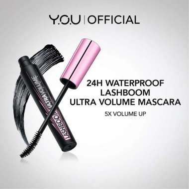 [ LASHBOOM ] YOU LASHBOOM ULTRA VOLUME MASCARA 8 GR / MASKARA WATERPROOF