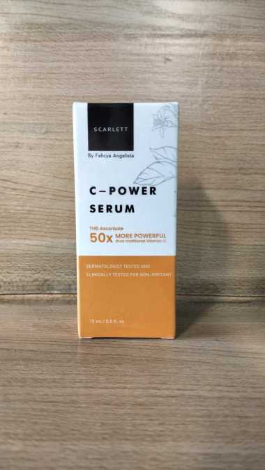 C-power Serum Scarlett Whitening Serum Wajah