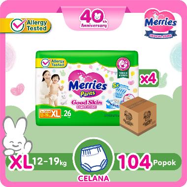 Promo Harga Merries Pants Good Skin XL26 26 pcs - Blibli