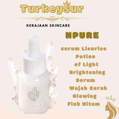 NPURE LICORICE POTION OF LIGHT SERUM Npure N'pure