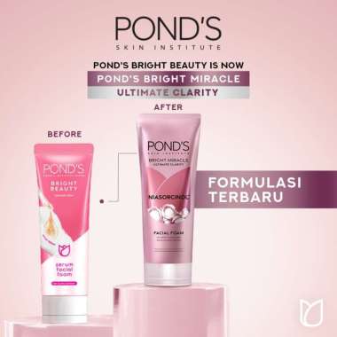 [ BRIGHT FW ] PONDS BRIGHT BEAUTY SERUM FACIAL WASH 100 GR / SABUN WAJAH