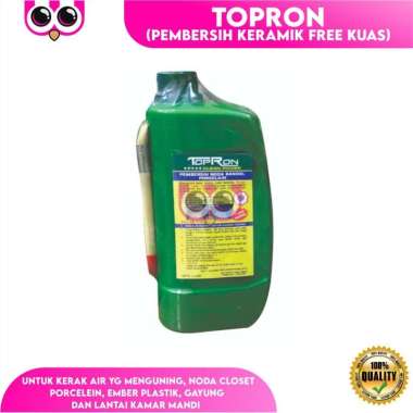 [ TOPRON ] PEMBERSIH KERAMIK FREE KUAS / TOPRON CLEAN POWER / PEMBERSIH PORSELAIN