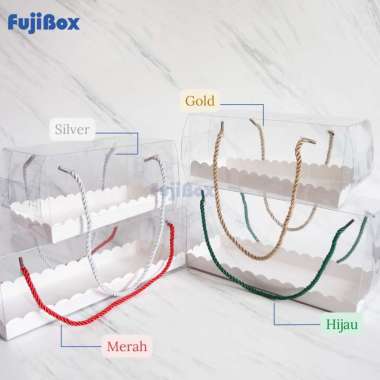 (10 PCS) MIKA BOX TALI KOTAK HAMPERS 15 x 15 x 15