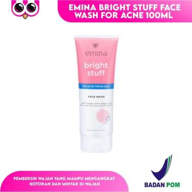 [ ACNE FW ] EMINA BRIGHT STUFF FACE WASH FOR ACNE 100ML / SABUN WAJAH / FACIAL WASH