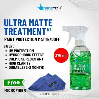 PERAWATAN CAT DOFF - ULTRA MATTE TREATMENT - PENGKILAP MO hijau