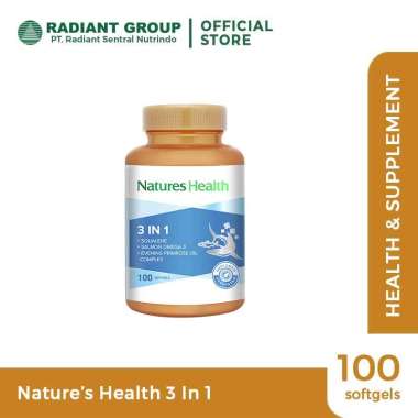 Natures Health Squalene+Omega+Epo - 100 Softgels