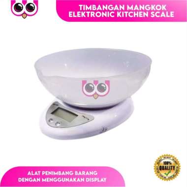 [MANGKOK] NEW TIMBANGAN MANGKOK / ELECTRONIC KITCHEN SCALE