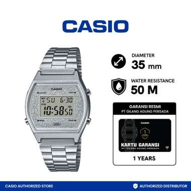 Casio Classic B640WDG-7DF Jam Tangan Unisex Silver