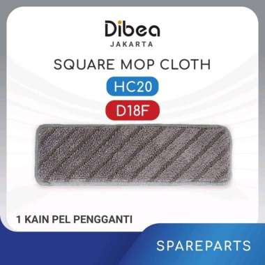 Square Mop Dibea HC20 D18F Kain Pel Persegi