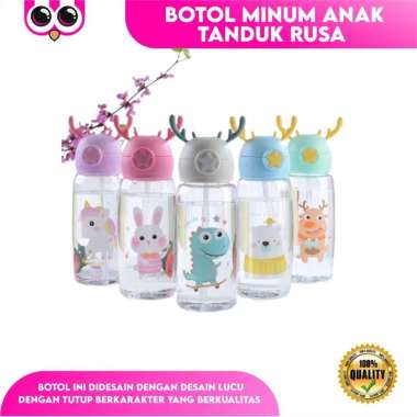 [ BOTOL RUSA ] BOTOL MINUM ANAK 700 ML TANDUK RUSA BPA FREE YOYOSOO