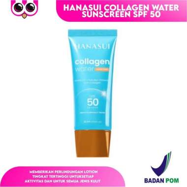 [SUNSCREEN ] HANASUI COLLAGEN WATER SUNSCREEN SPF 50 30 ML / SUNSCREEN WAJAH