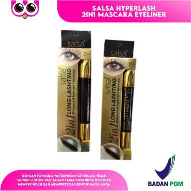SALSA HYPERLASH 2IN1 MASCARA EYELINER