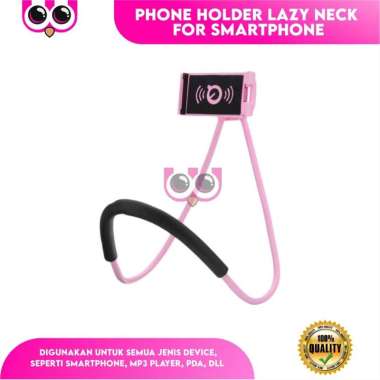 [ LAZYNECK ] PHONE HOLDER LAZY NECK FOR SMARTPHONE / PENYANGGA HP LEHER