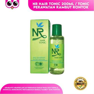 [ ORIGINAL ] NR HAIR TONIC 200ML / TONIC PERAWATAN RAMBUT RONTOK PENUMBUH VITAMIN PERAWATAN RAMBUT