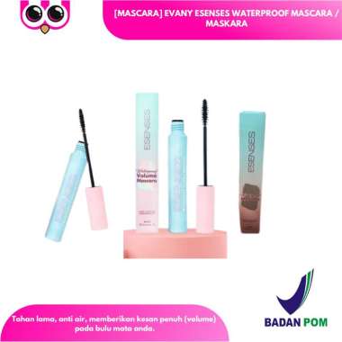 [MASCARA] EVANY ESENSES WATERPROOF MASCARA / MASKARA
