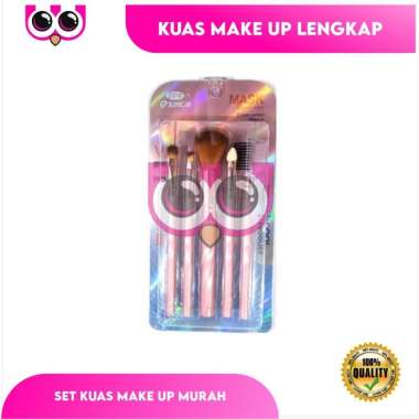 [MURAH] KUAS MAKE UP LENGKAP BRUSH SET KUAS SET ISI 5