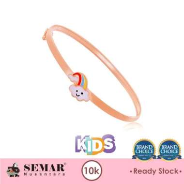 Gelang Emas Anak Colour Sweet Rainbow Gold 10K Semar Nusantara