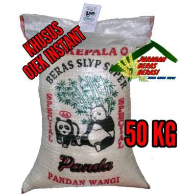 BERAS PANDAN WANGI CAP PANDA 50KG 50kg medium