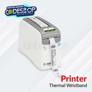 Zebra ZD510-HC Wristband Printer Thermal Cetak Gelang Pasien 300 DPI