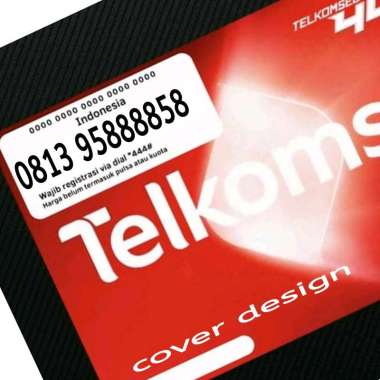 Kartu Perdana Nomor Cantik TELKOMSEL PRABAYAR 8888 58