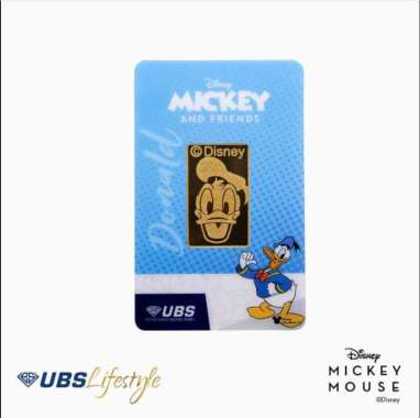 UBS Logam Mulia Disney Donald Duck 10 Gr