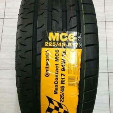 Ban mobil BMW Audi Jaguar Mercedes - Continental Max Contact 6 (MC6) ukuran 225/45 R17 DI KIRIM
