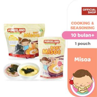 Pureeland Baby Misoa On The Go Jadetabek / MPASI Bayi Organik / Bumbu MPASI / Bahan MPASI Veggie Mis