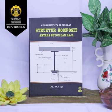 Struktur Komposit Antara Beton Dan Baja Hitam dan Abu-abu