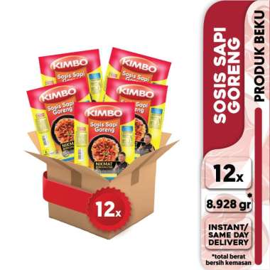 KIMBO Sosis Sapi Goreng24 Box