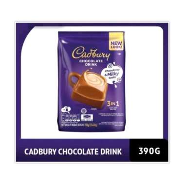 Cadbury Hot Chocolate Drink isi 13 Sachet @ 30 gr / Minuman Coklat