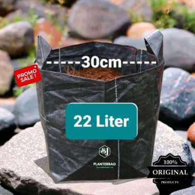 media tanam planterbag 30 x 30cm 22 liter polybag hitam