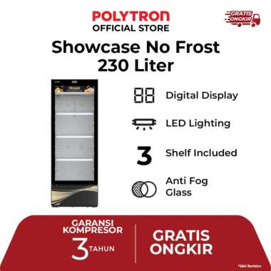 POLYTRON Showcase 230 Liter SCN 228 SCN 188X