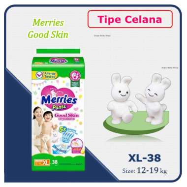 Merries Pants XL38 Popok Celana XL 38