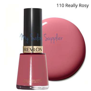 Revlon Nail Enamel Nail Polish 110 Really Rosy