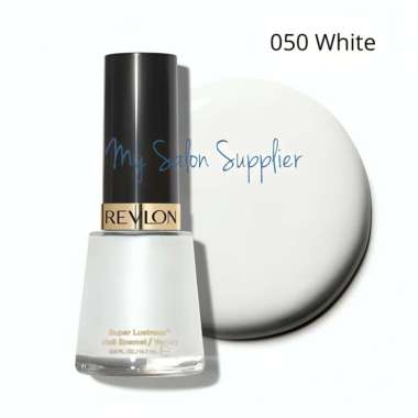 Revlon Nail Enamel Nail Polish 050 White