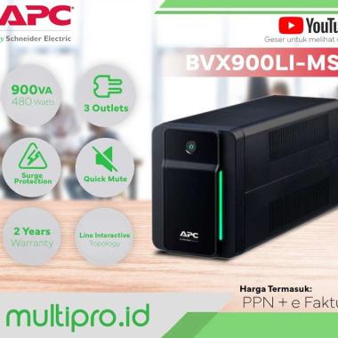 UPS APC Easy UPS BVX 900VA 480W BVX900LI-MS