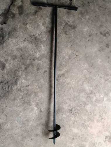 Biopori Putar Pelubang Tanah Mata Spiral 4 inch