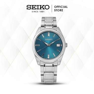 Jam Tangan Seiko Couple Dress Watch SUR525P1 x SUR531P1 Sapphire Blue