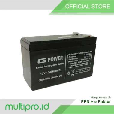 BATERAI AKI UPS G-POWER 12V 7.2AH GP-7.2